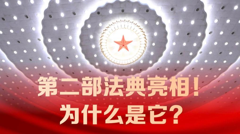 第二部法典亮相！為什么是它？